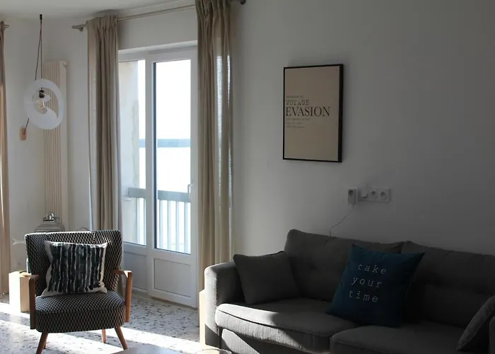 Feriehus La Terrasse Du - Front De - 10 Personnes Port-en-Bessin-Huppain