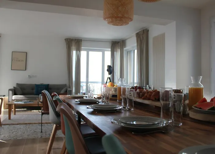 La Terrasse Du - Front De - 10 Personnes Port-en-Bessin-Huppain